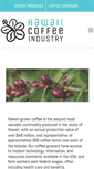 Mobile Screenshot of hawaiicoffeeindustry.com
